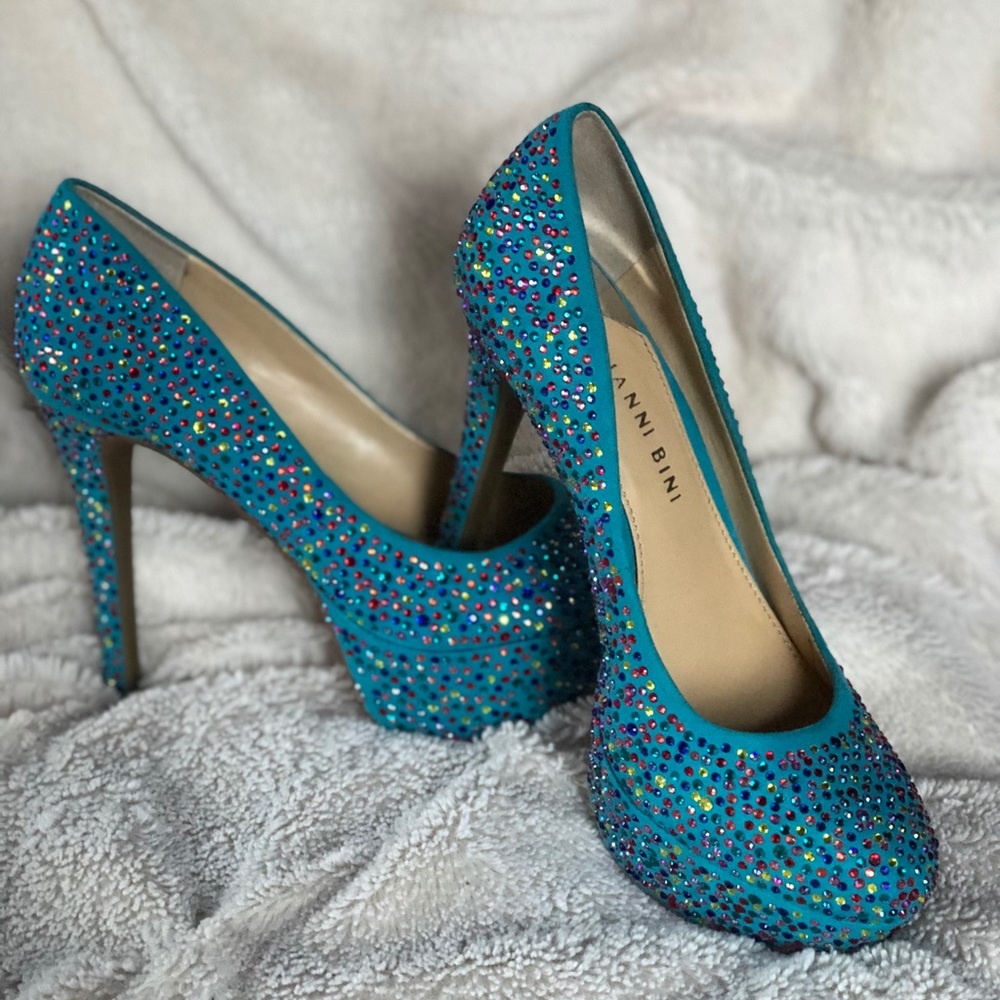Gianni Bini Sparkle Heels